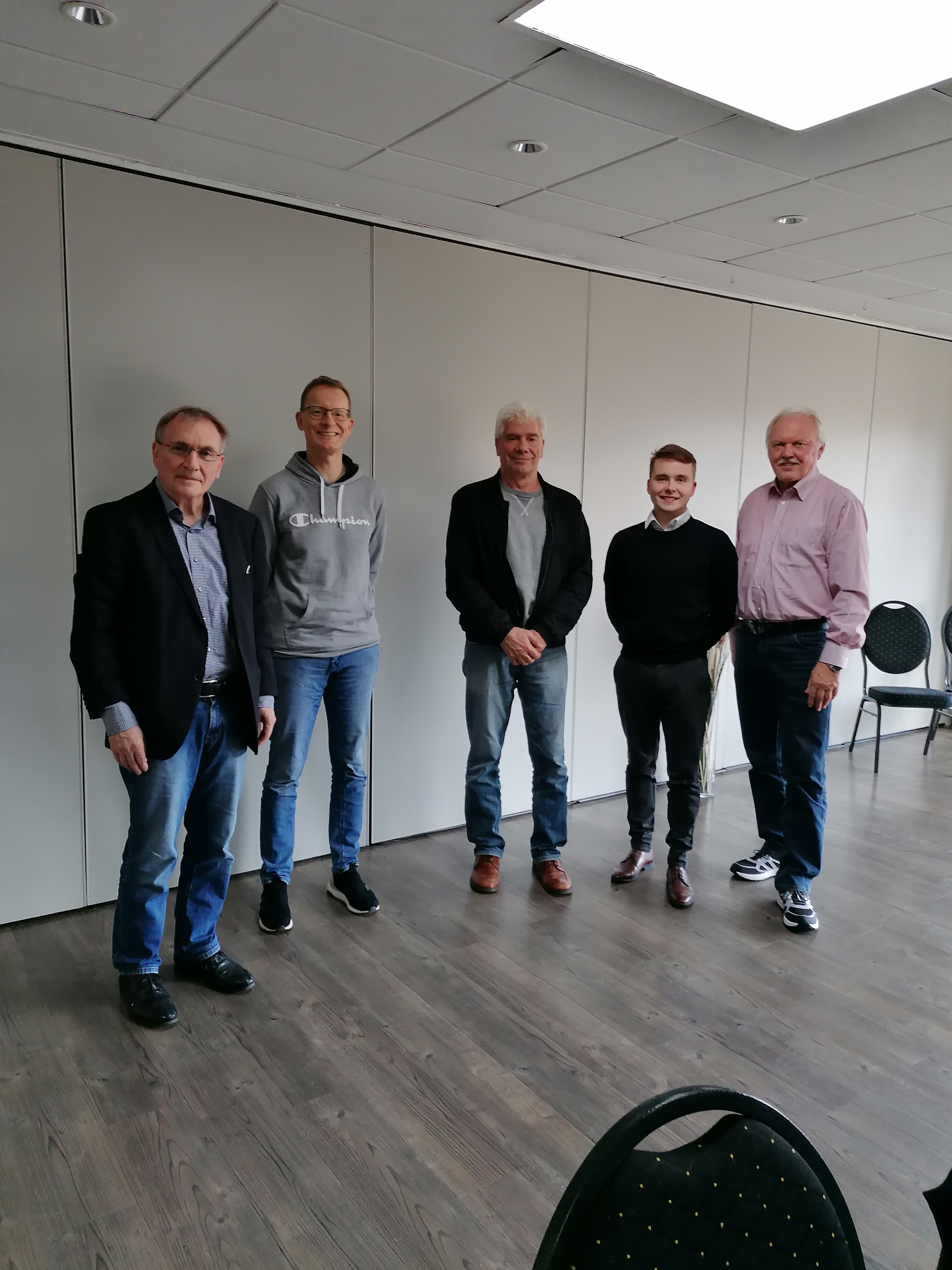 CDU Fraktion im Stadtrat (v.l. n. r. Friedhelm Prior, Michael Rehbock, Peter Kothe, Jan Kucharczyk, Wilfried Tttger)